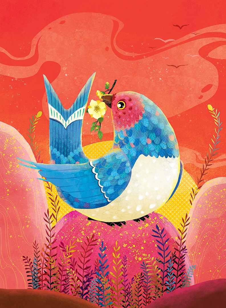 Nhung buc tho - hoa ve mua xuan anh 6