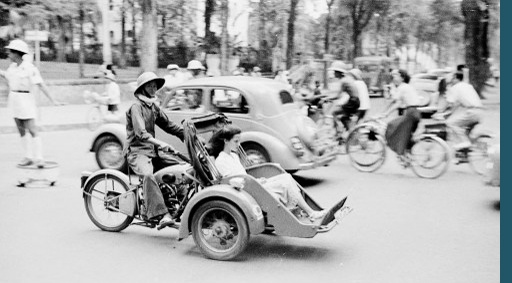 Phuong tien giao thong Sai Gon - Cho Lon xua hinh anh