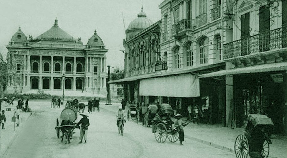 Su bien doi Ha Noi - thu phu Dong Duong - thoi thuoc Phap hinh anh
