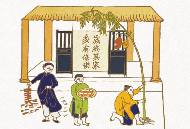 Nhung nghi le ma thuat trong Tet Doan ngo xua hinh anh