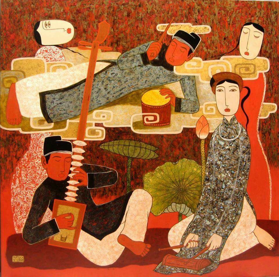 Tự Lực Văn Đoàn đi hát Ả đào ảnh 2 Tu Luc Van Doan di hat A dao anh 2