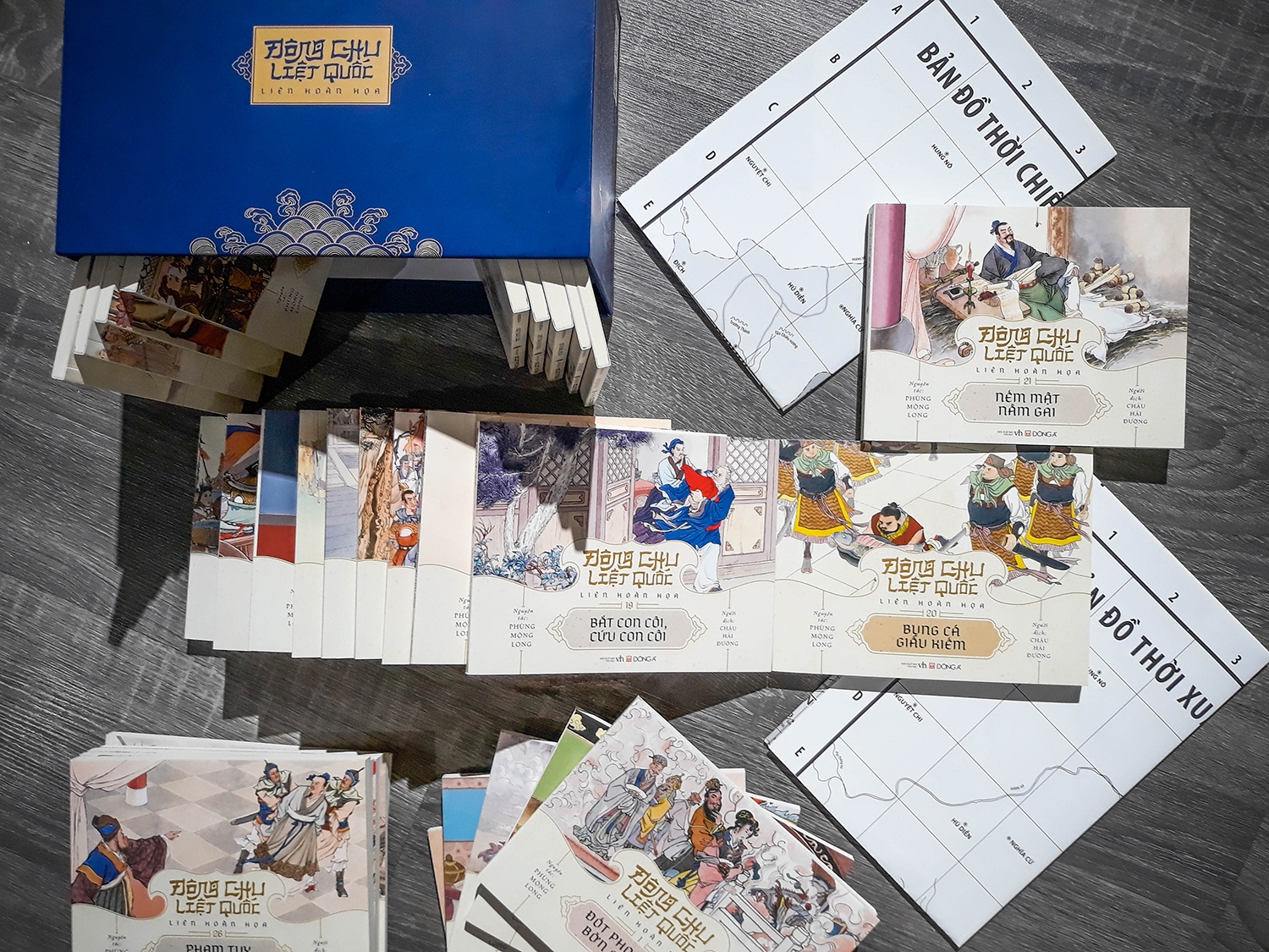 Hành trình hoàn thiện bản dịch "Đông Chu liệt quốc ảnh 4 Hanh trinh hoan thien ban dich "Dong Chu liet quoc anh 4