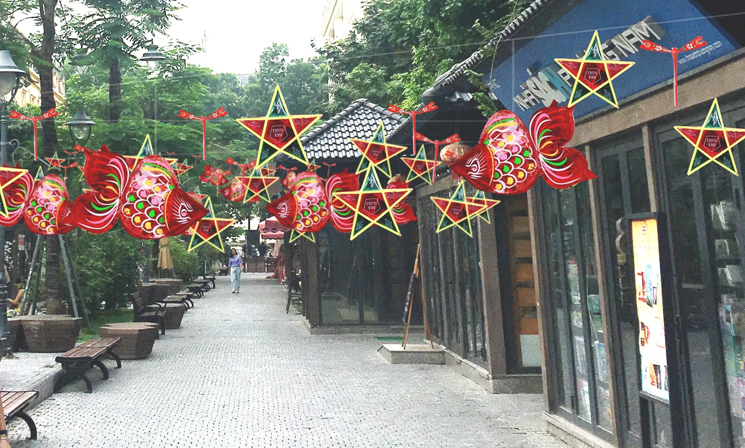 Hội sách Trăng tròn ảnh 1 Hoi sach Trang tron anh 1