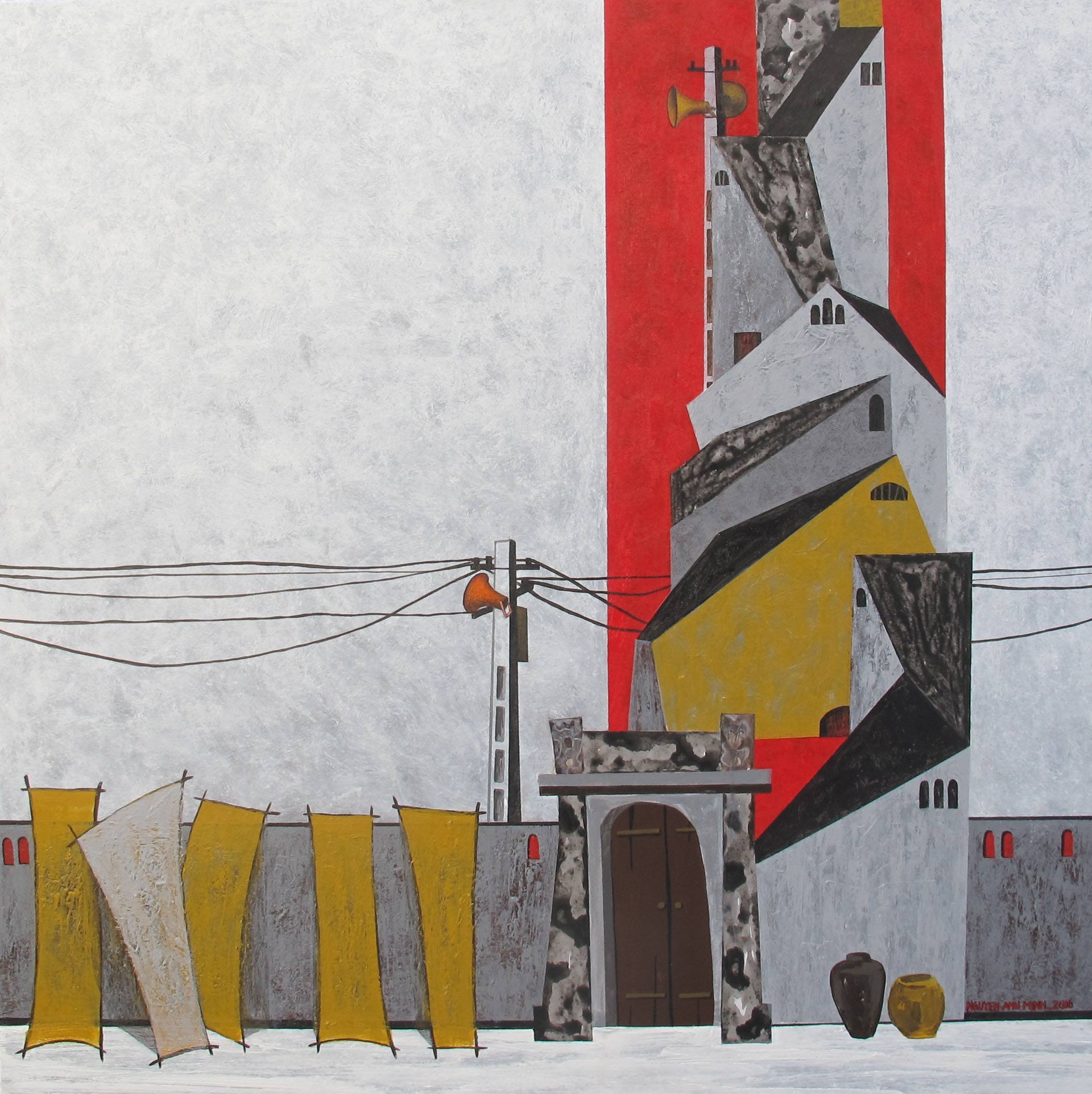 Ve dep cua pho trong tranh Nguyen Minh anh 4