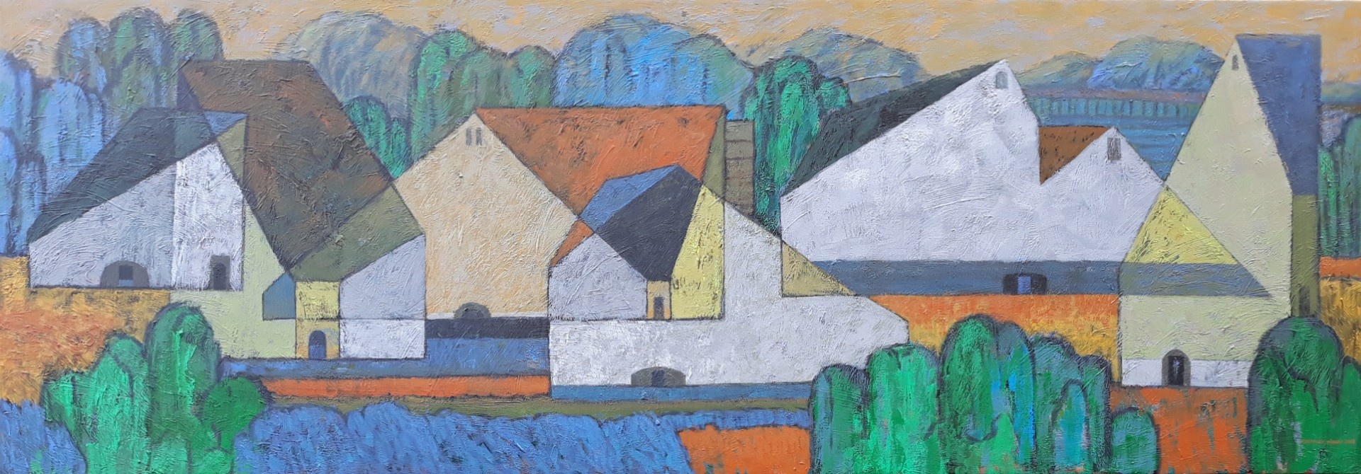 Ve dep cua pho trong tranh Nguyen Minh anh 11