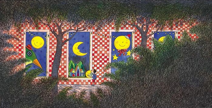 Vang trang bien mat anh 3