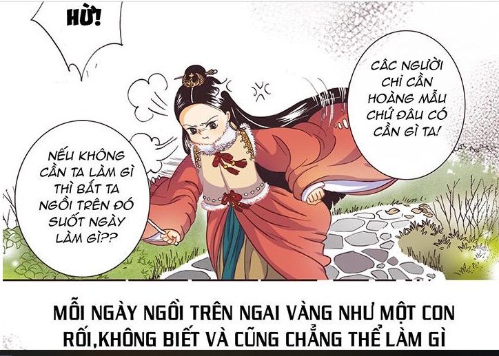 Truyen tranh ve nu hoang duy nhat cua Viet Nam anh 1