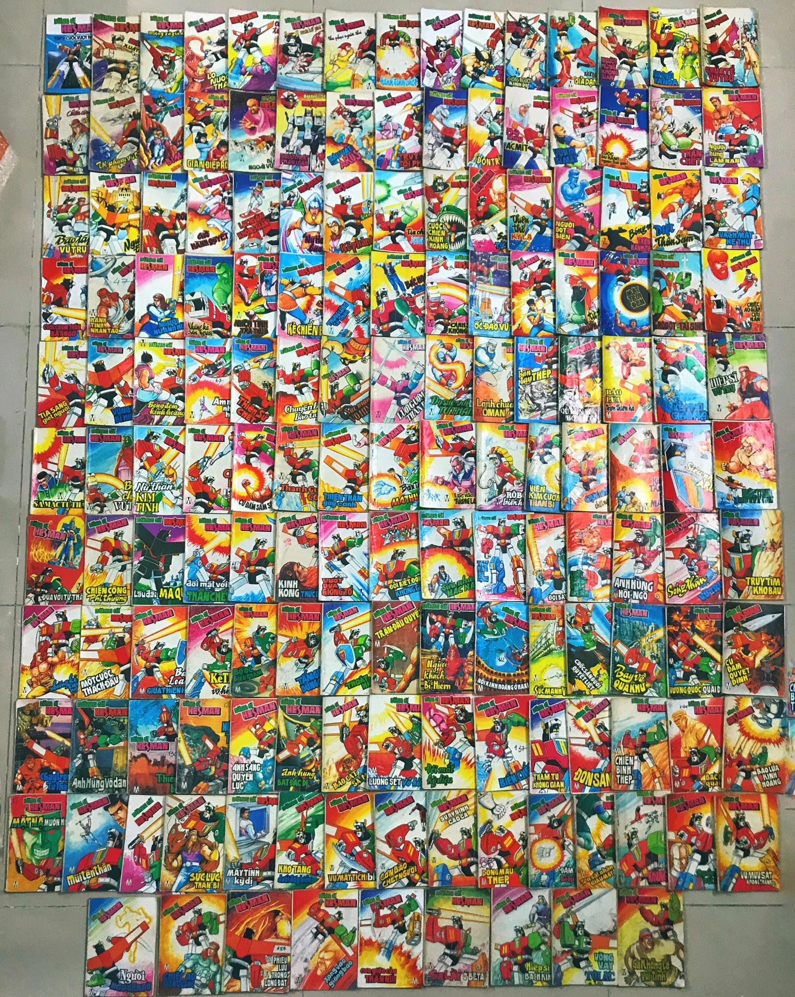 Ky uc 8X,  9X gan bo voi Dung si Hesman anh 2