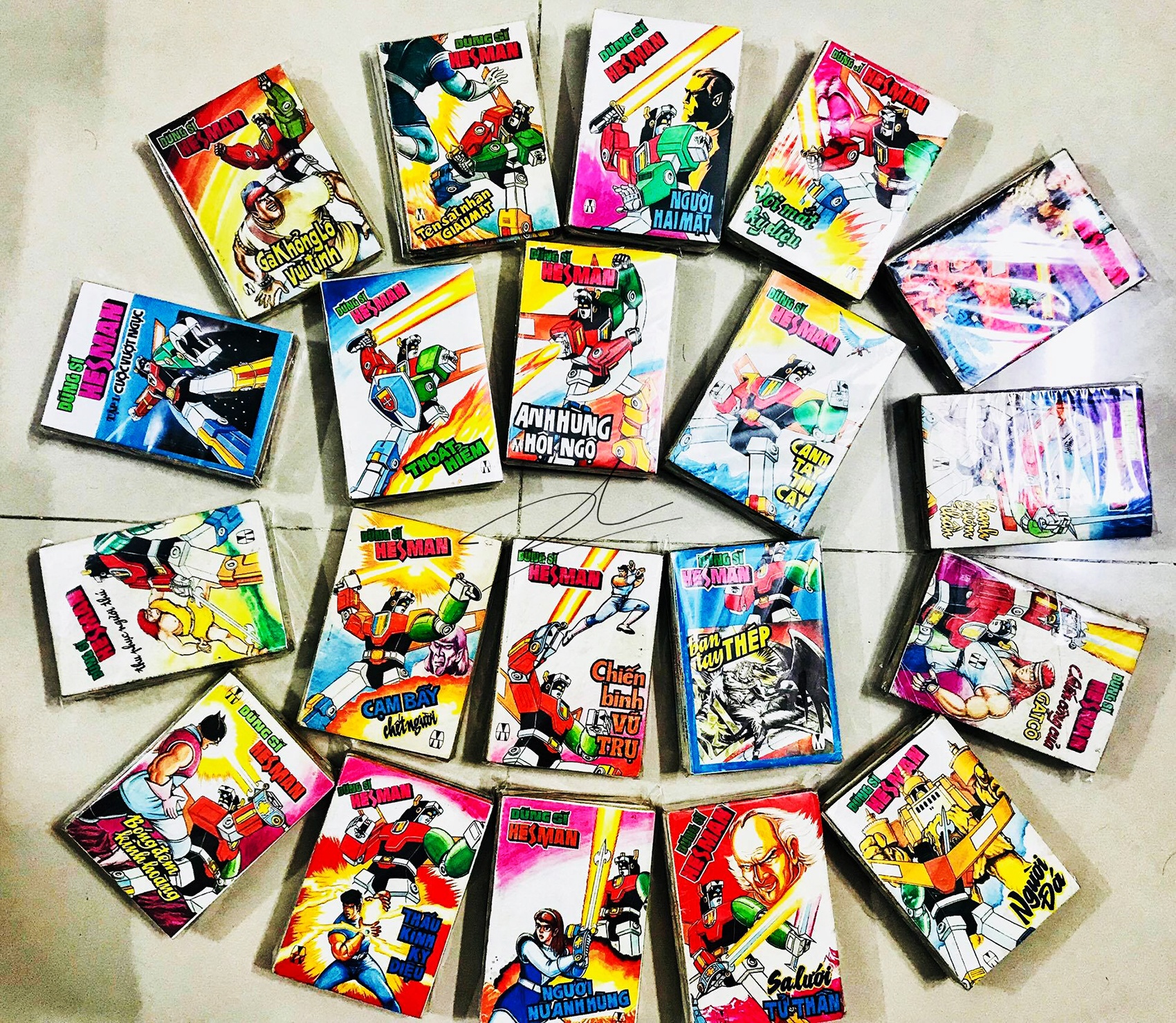 Ky uc 8X,  9X gan bo voi Dung si Hesman anh 1