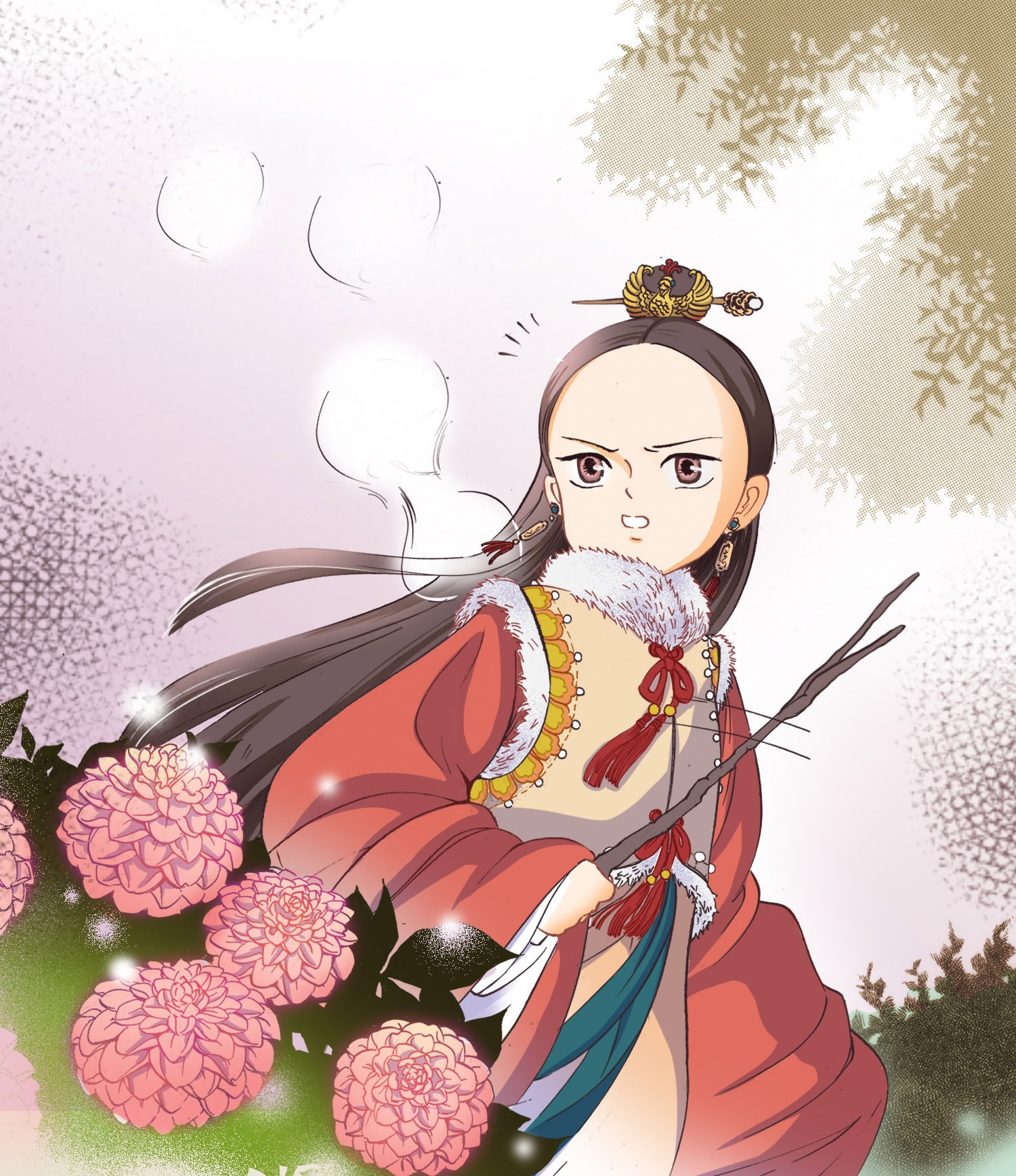 Canh hoa troi giua hoang trieu anh 1