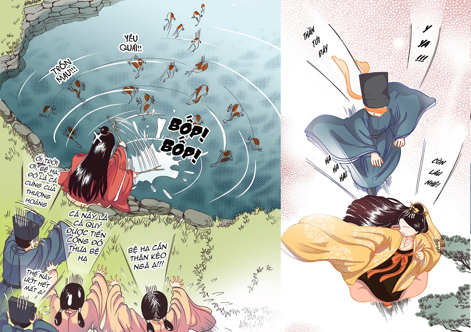 Canh hoa troi giua hoang trieu anh 3