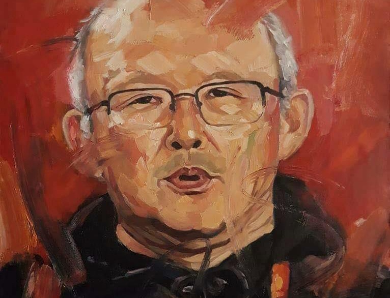 Tranh chan dung HLV Park Hang-seo duoc dau gia muc khoi diem 117 trieu hinh anh