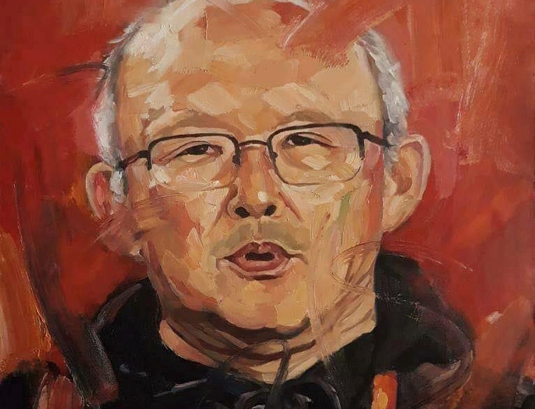 Tranh chan dung HLV Park Hang-seo ban hon 243 trieu dong hinh anh