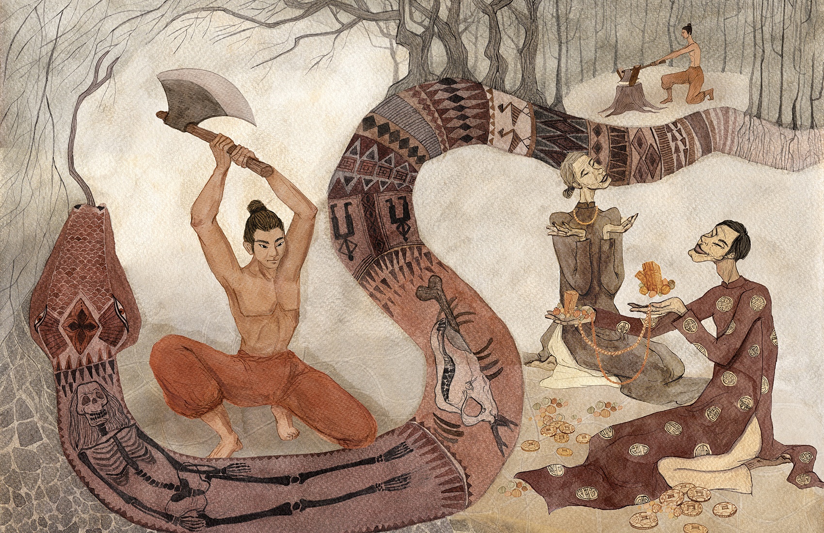 Tranh dep trong "Thien va Ac va Co tich" anh 4