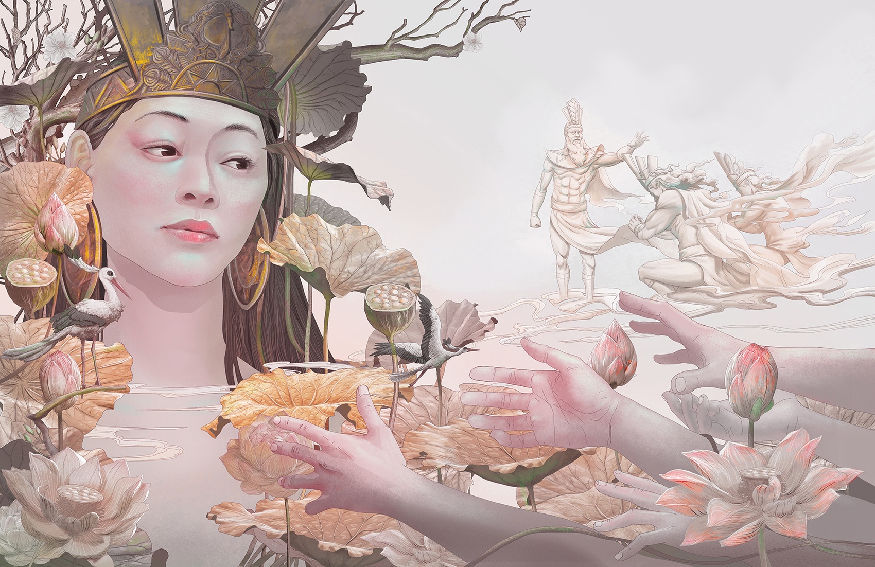 Tranh dep trong "Thien va Ac va Co tich" anh 3