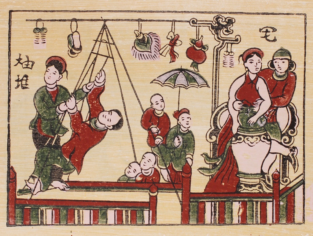 Tục điểm ngực ca nương trong lễ hội Ném Thượng xưa ảnh 2 Tuc diem nguc ca nuong trong le hoi Nem Thuong xua anh 2