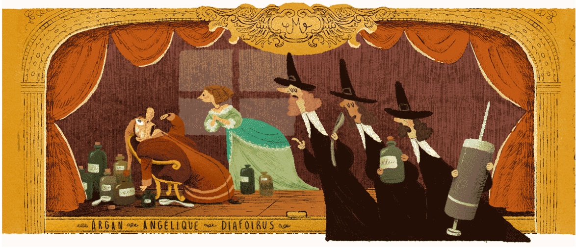 Google doodle vinh danh Moliere anh 5