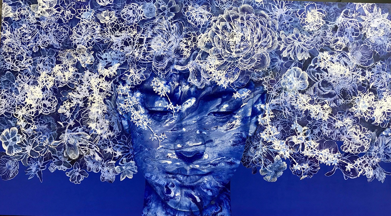 Dien mao chau A trong tranh hoa si Thai anh 7