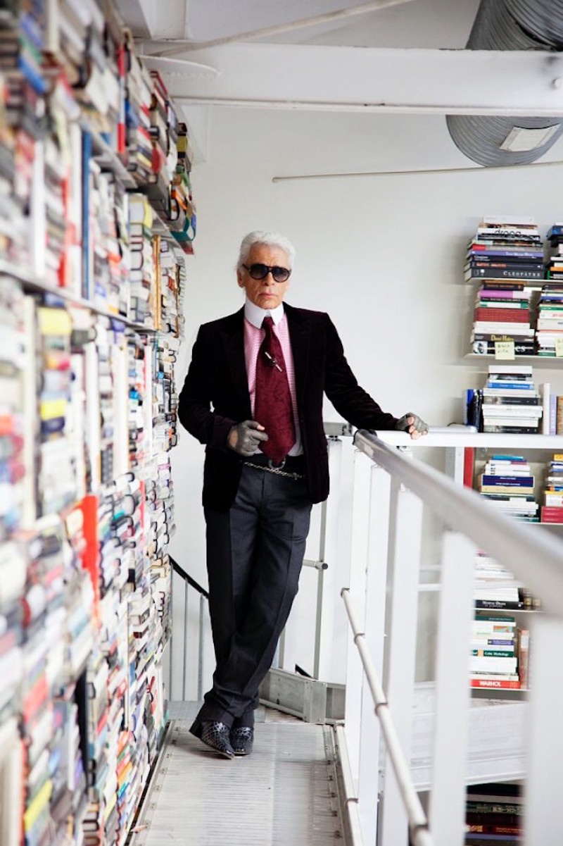 Bo suu tap sach cua Karl Lagerfeld anh 7