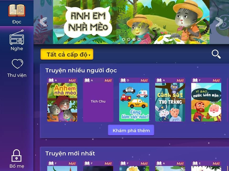 Truyen tieng Viet tuong tac cho tre em anh 1