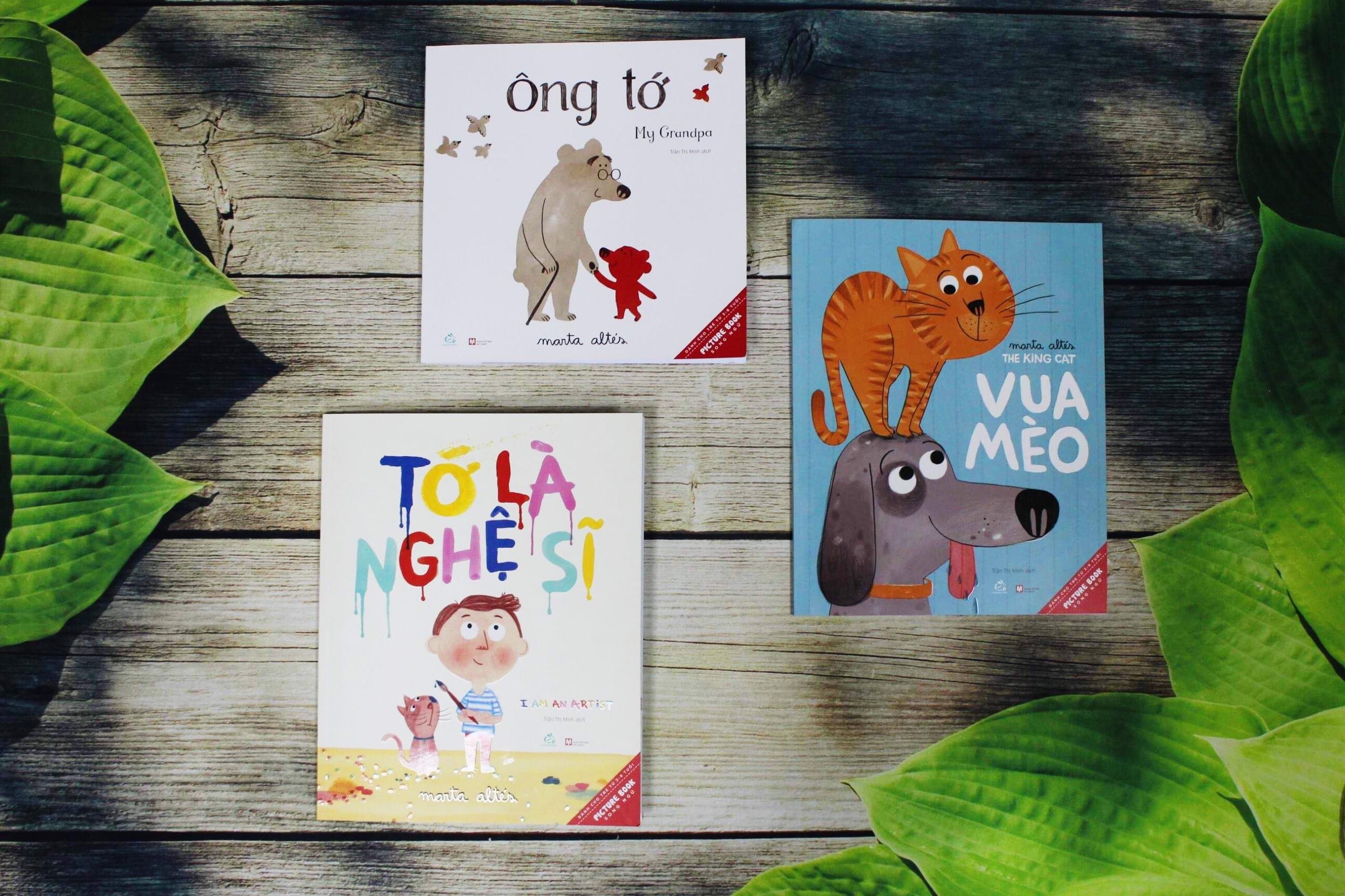 Ba sach tranh song ngu hap dan cho tre em anh 3