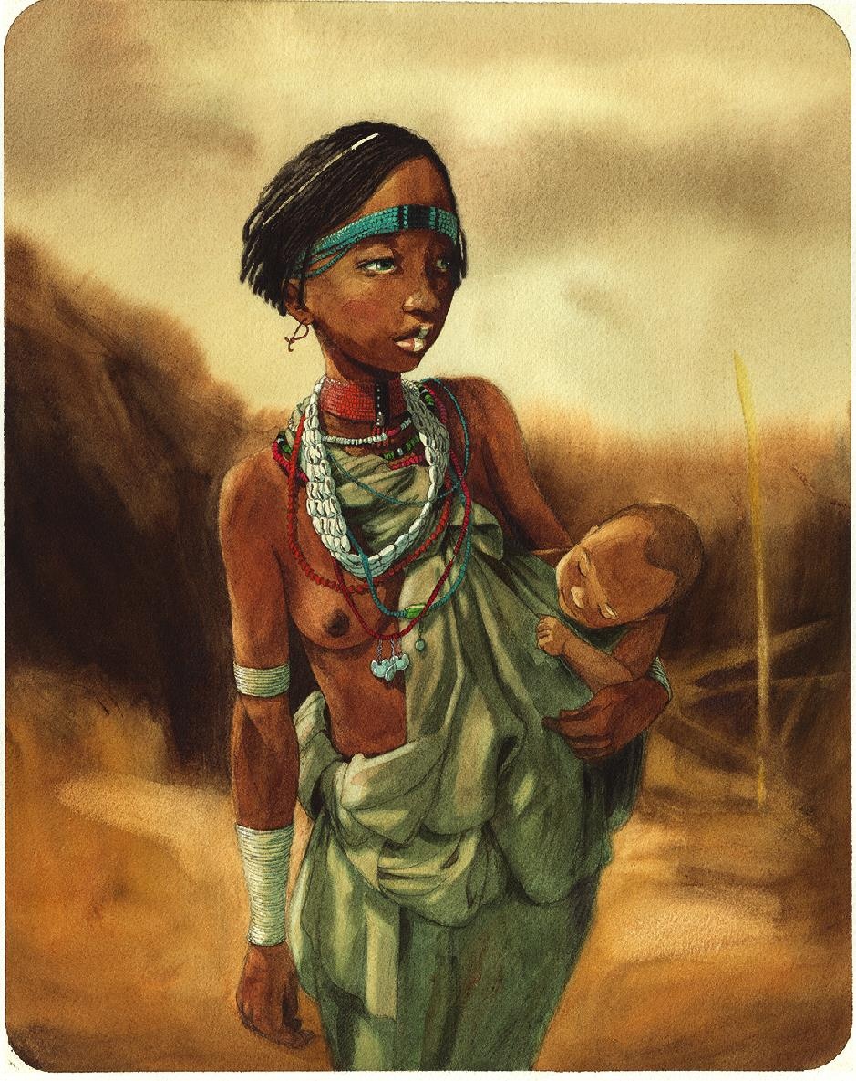 Sách tranh dịu dàng về vòng tay mẹ ảnh 2 Sach tranh diu dang ve vong tay me anh 2