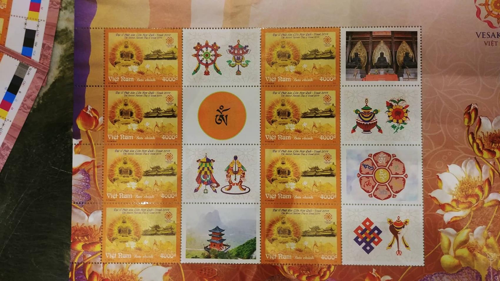 Tem,  dong xu mung Vesak 2019 anh 1