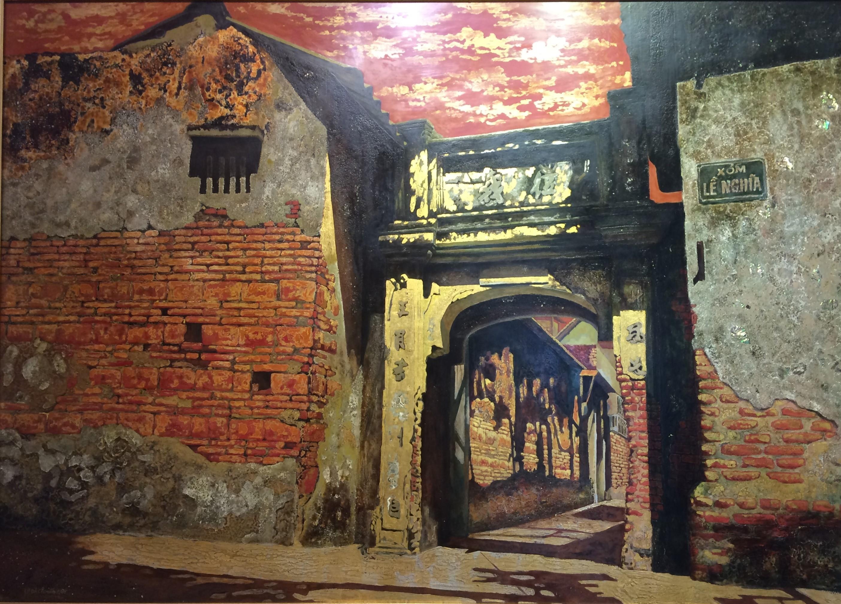 Sac thai cua nang trong tranh hoa si xu Thanh anh 2