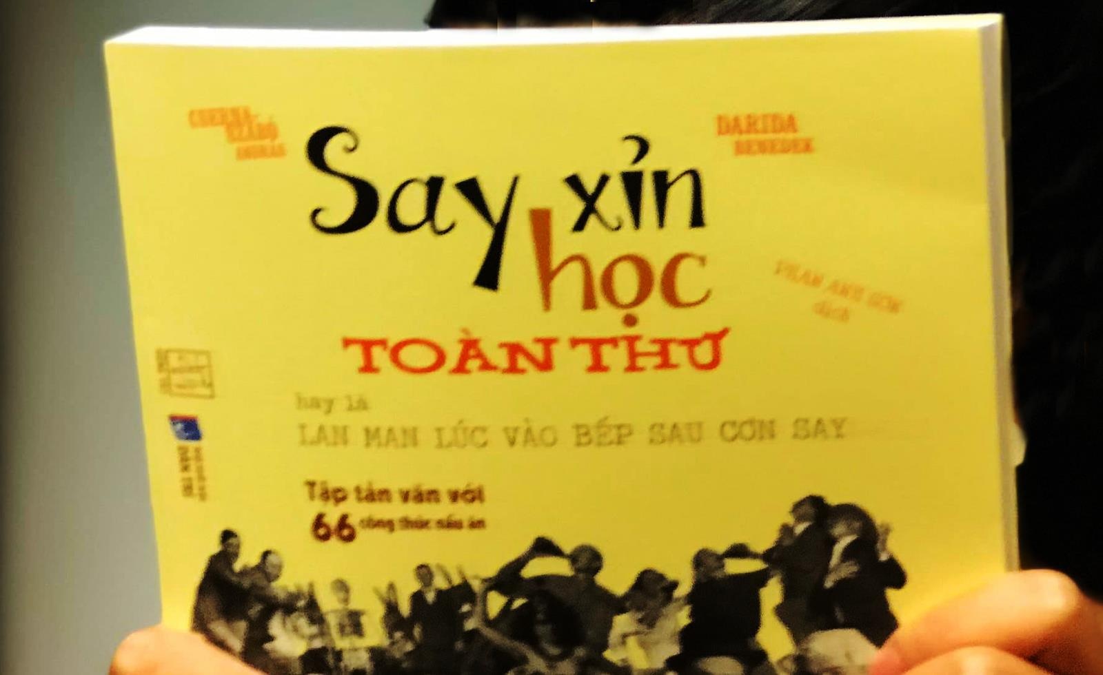 Nhà văn Việt nói về "Say xỉn học toàn thư" ảnh 1 Nha van Viet noi ve "Say xin hoc toan thu" anh 1