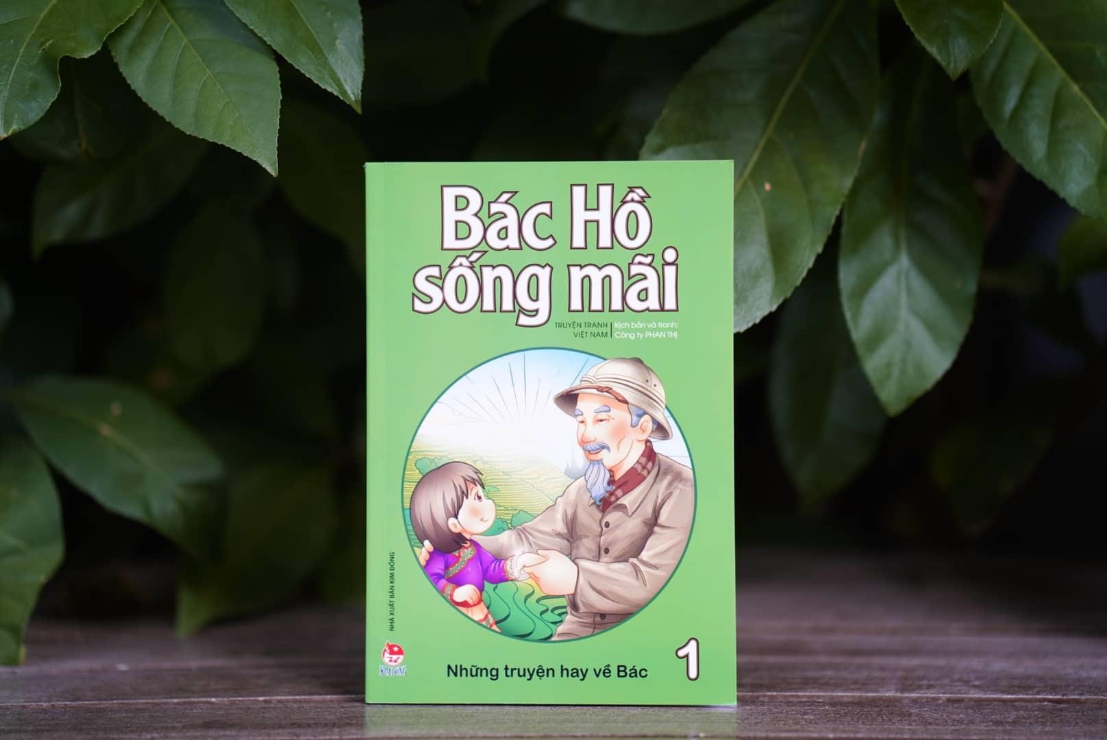 Nhung cau chuyen gan gui ve Bac Ho trong truyen tranh mau hinh anh