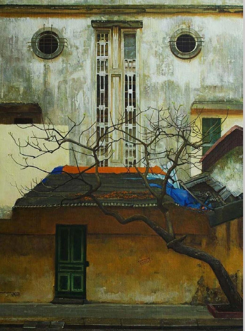 Ha Noi yen binh trong tranh anh 1