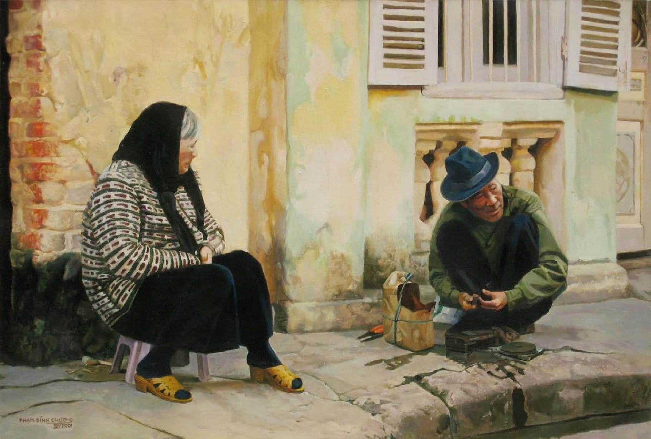 Ha Noi yen binh trong tranh anh 10