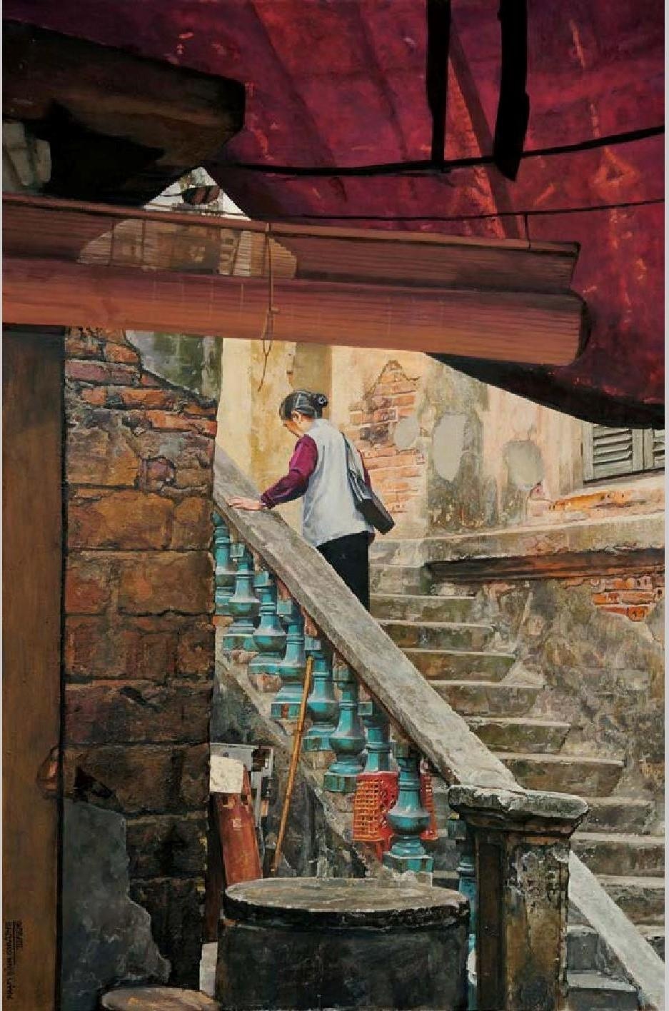 Ha Noi yen binh trong tranh anh 12