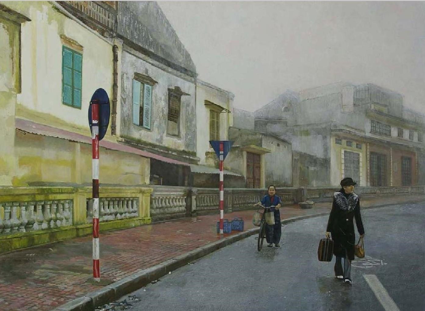 Ha Noi yen binh trong tranh anh 3