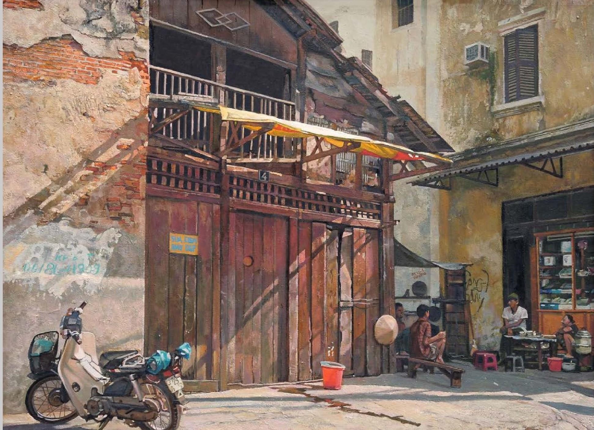 Ha Noi yen binh trong tranh anh 4