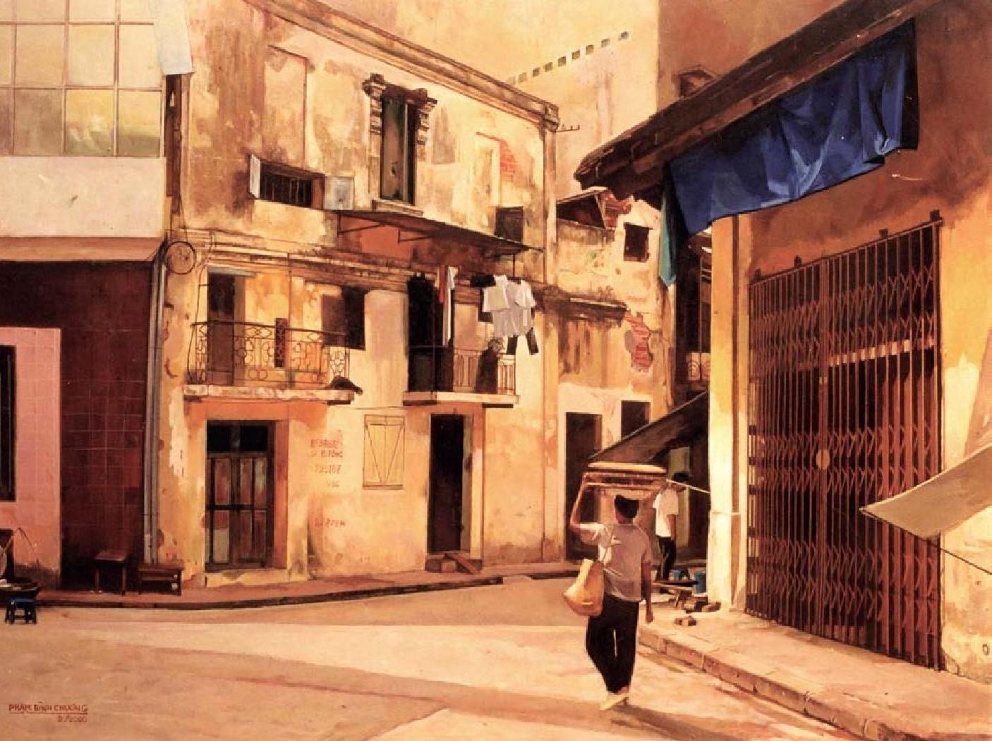 Ha Noi yen binh trong tranh anh 5