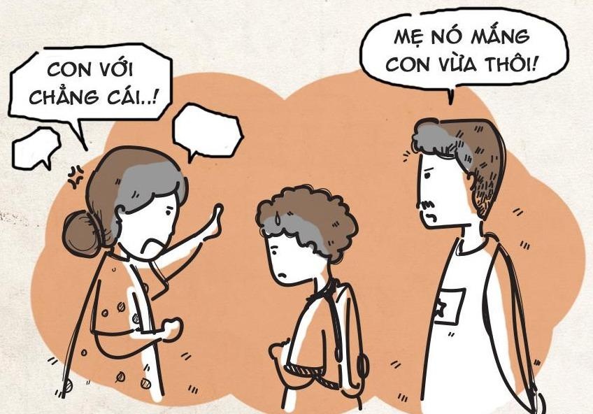 Cha me qua nuong chieu, bao boc khien con khong tu lap hinh anh