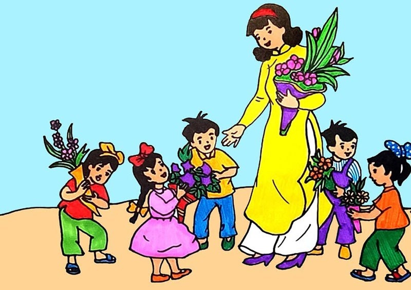 Vòng tay người thầy ảnh 1 Vong tay nguoi thay anh 1