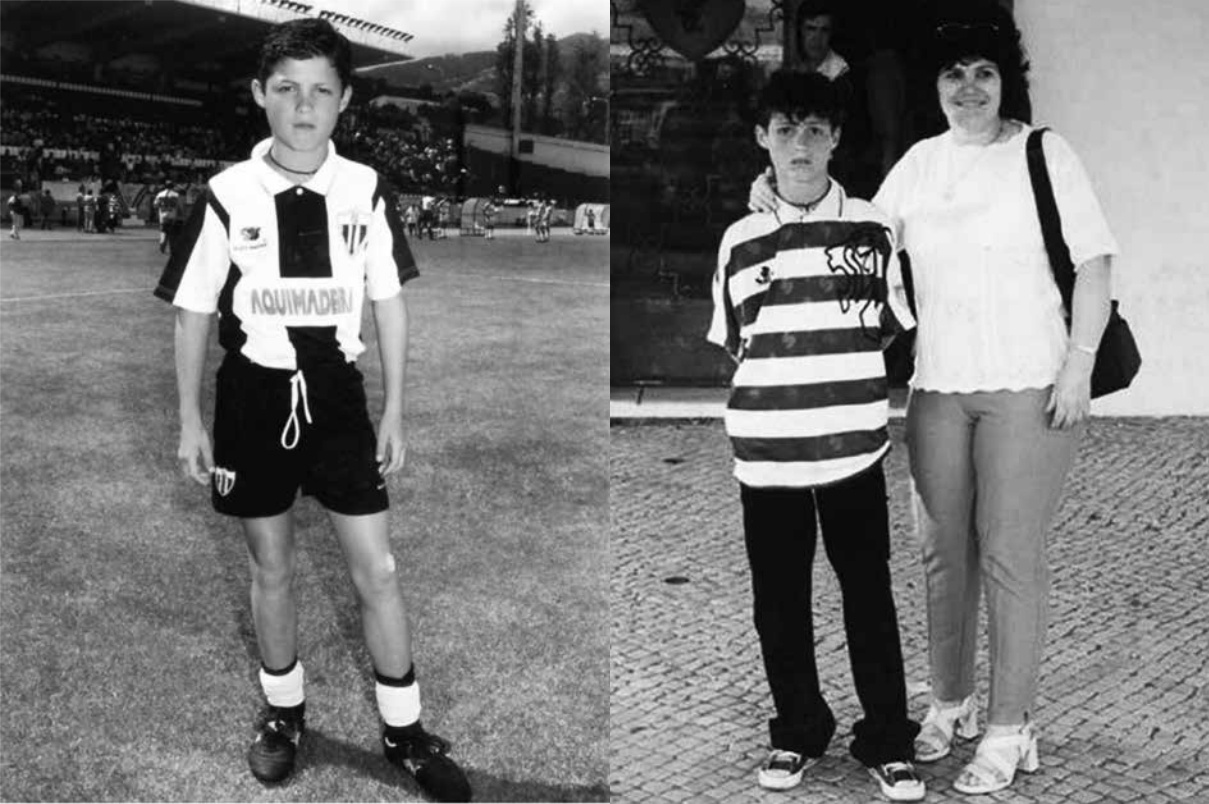 Buoc dau den voi bong da cua Ronaldo anh 4