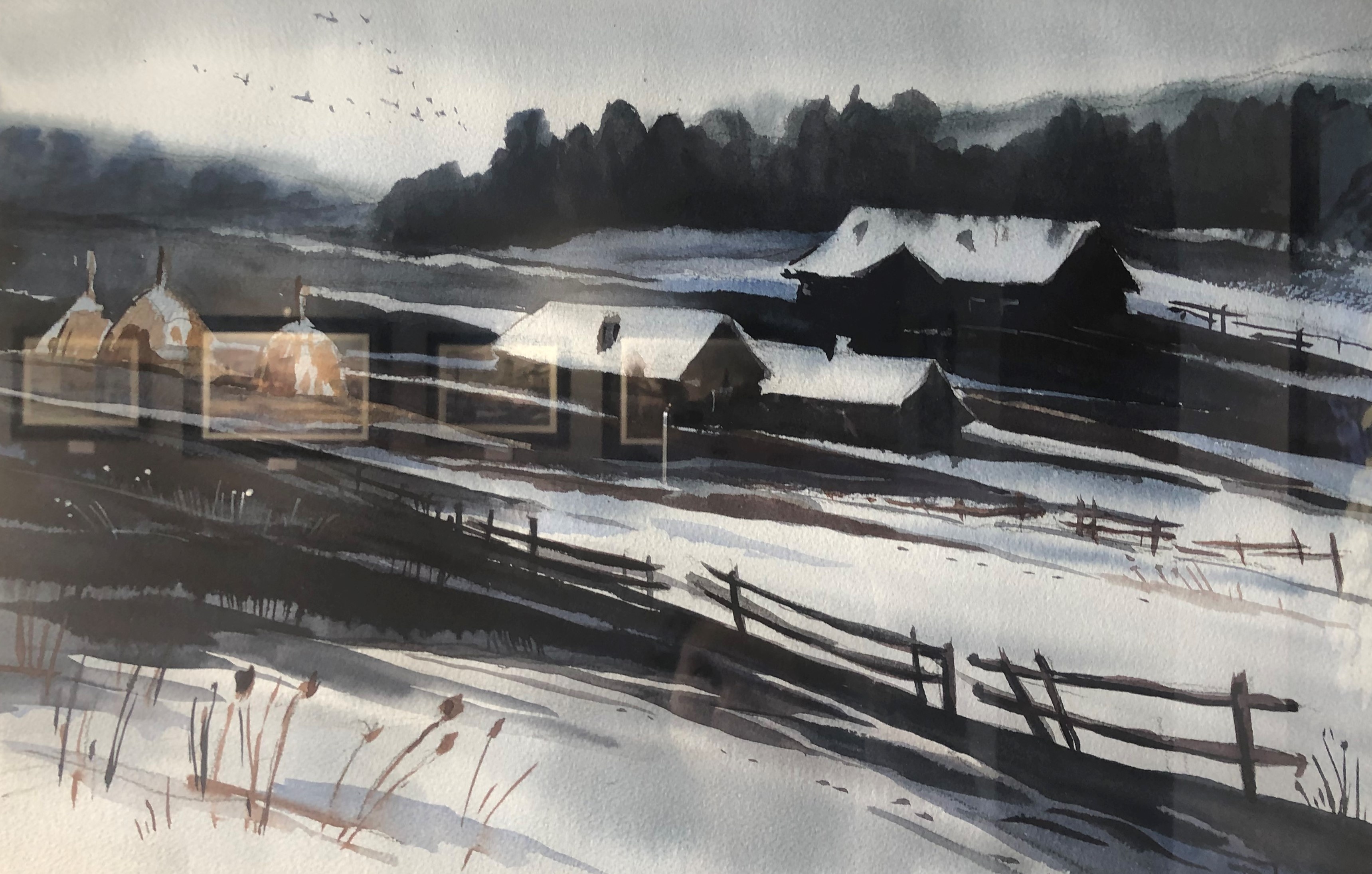 Ha Noi trong mat hoa si Nga anh 10