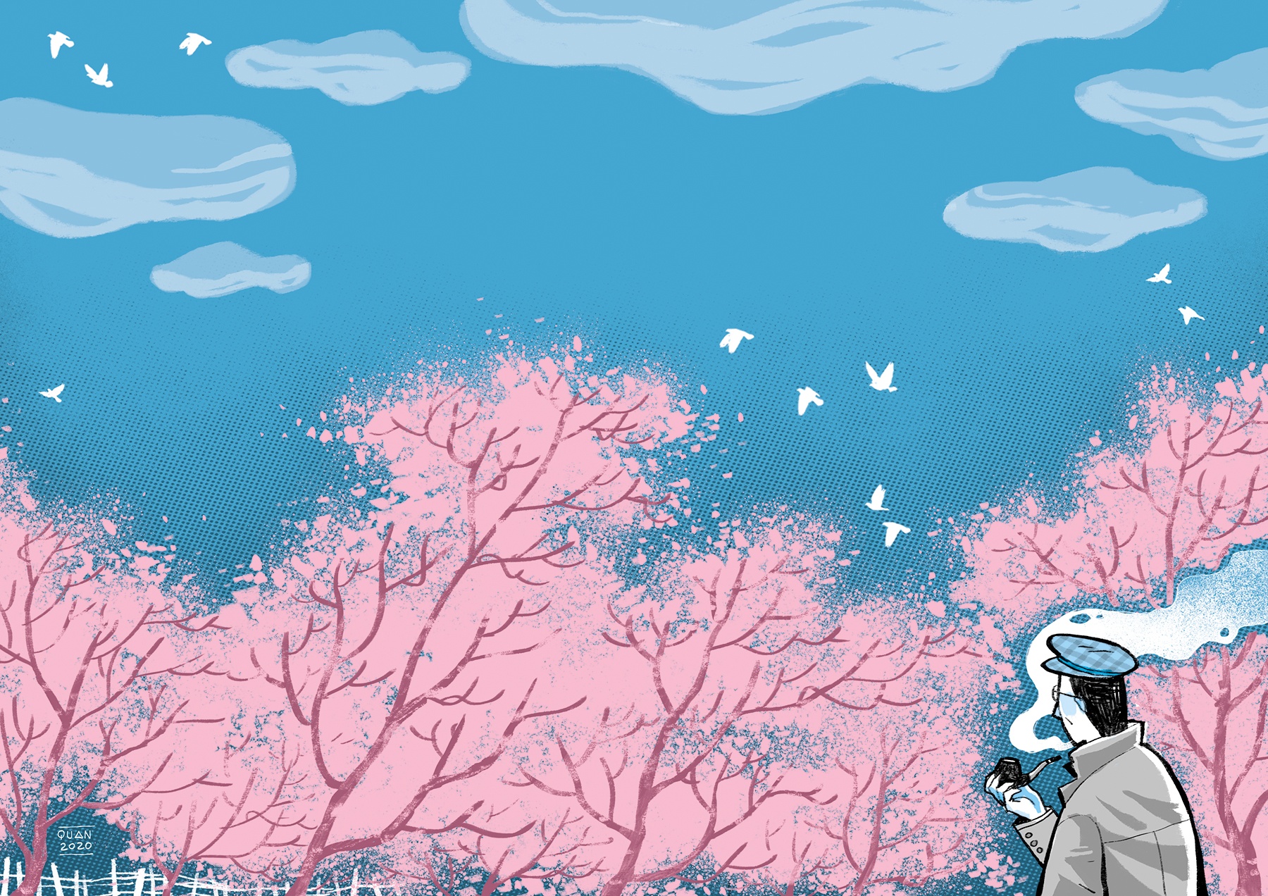 Ngam tranh trong giai pham 'Sach Tet Canh Ty 2020' hinh anh