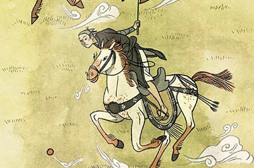 Vua quan nha Tran an Tet lau, chuong tro ‘polo’ hinh anh