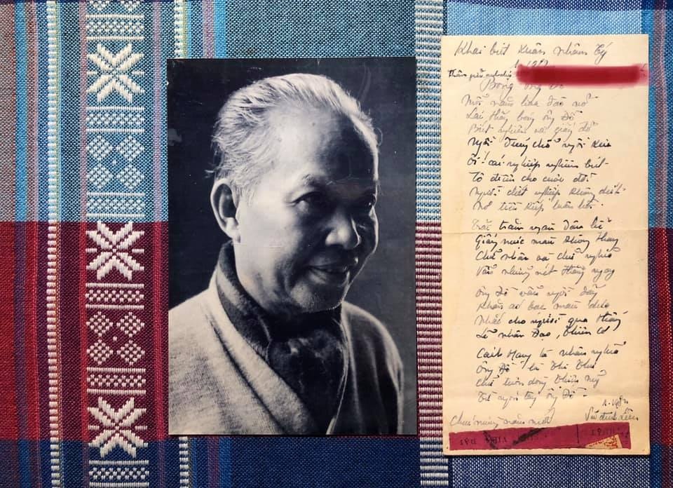 Cong bo but tich quy cua Vu Dinh Lien va bai tho khai xuan ‘Ong do 2’ hinh anh