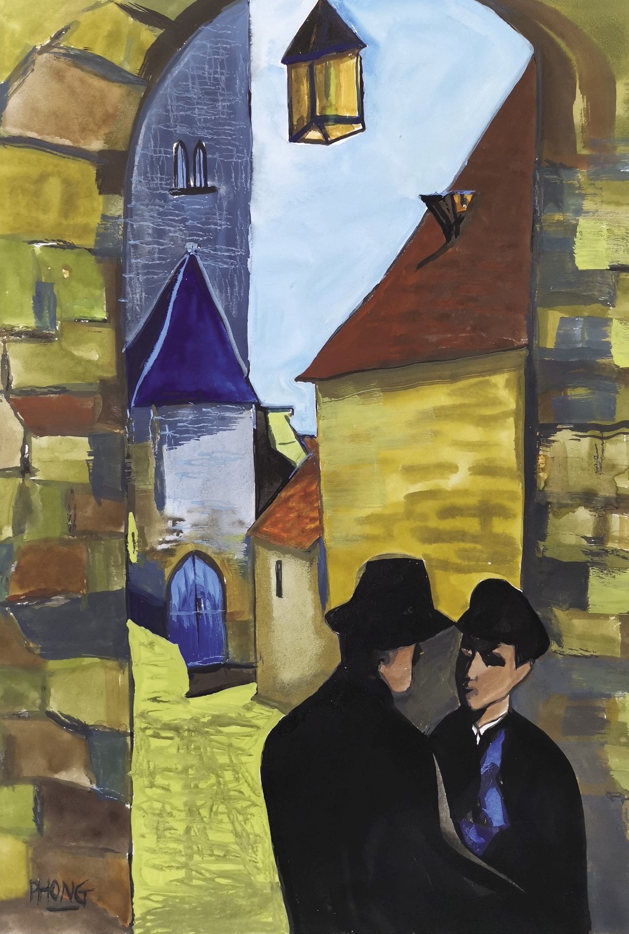 Tranh minh hoa "Bo gia" anh 5