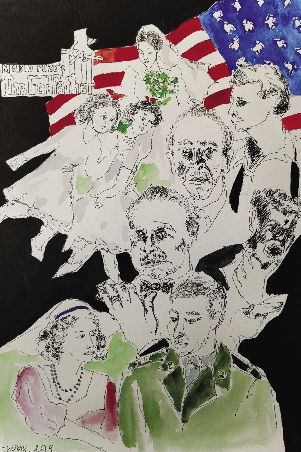 Tranh minh hoa "Bo gia" anh 6