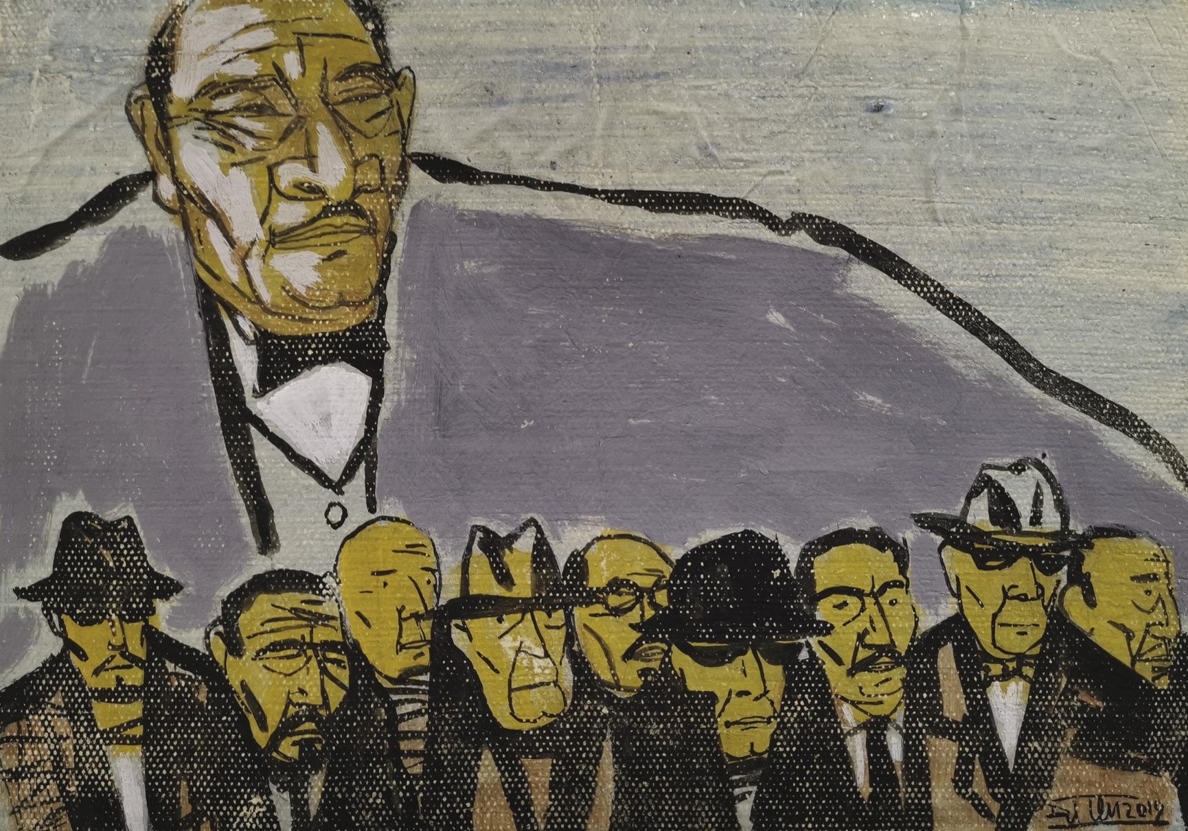 Tranh minh hoa "Bo gia" anh 13