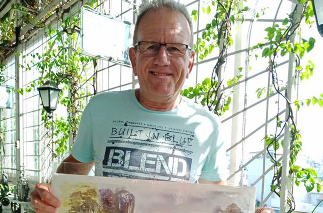 Sai Gon trong tranh hoa si Phap anh 11