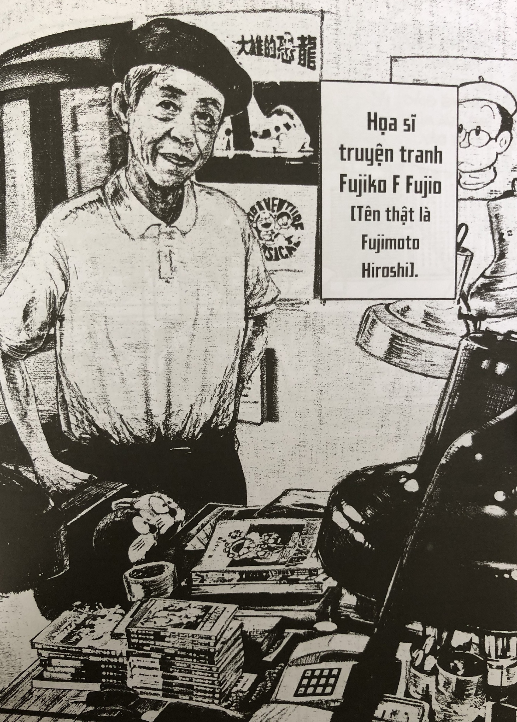 Tam guong lao dong tac gia "Doraemon" anh 1