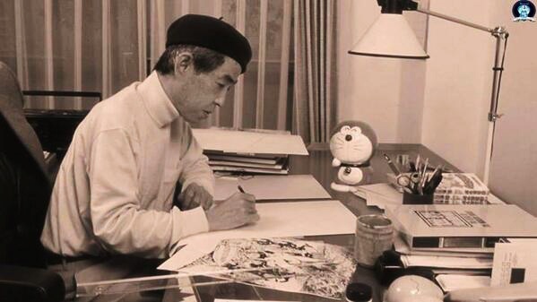 Tac gia ‘Doraemon’ nam chat cay but cho den khi hoan toan mat y thuc hinh anh