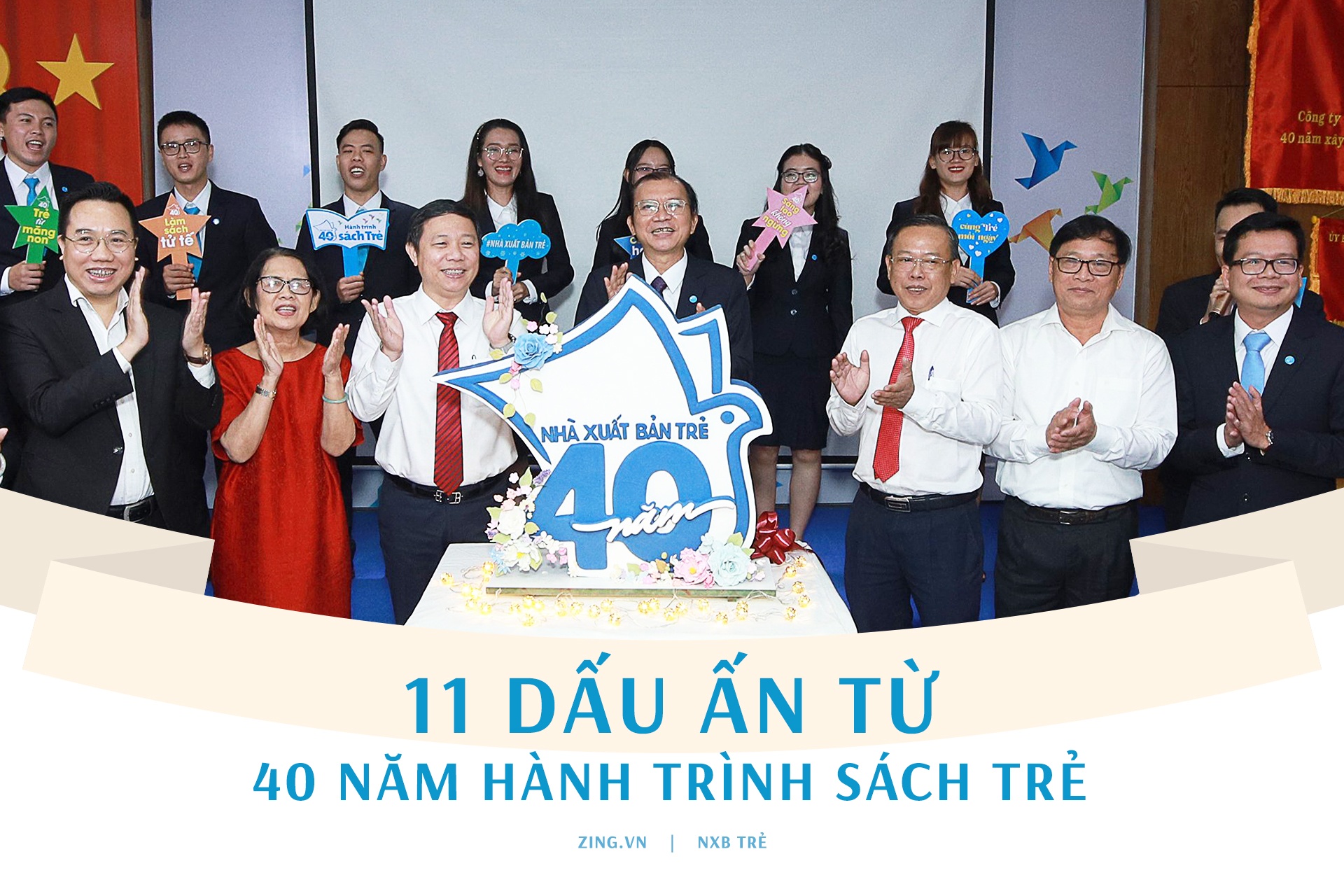 40 năm NXB Trẻ ảnh 1 40 nam NXB Tre anh 1
